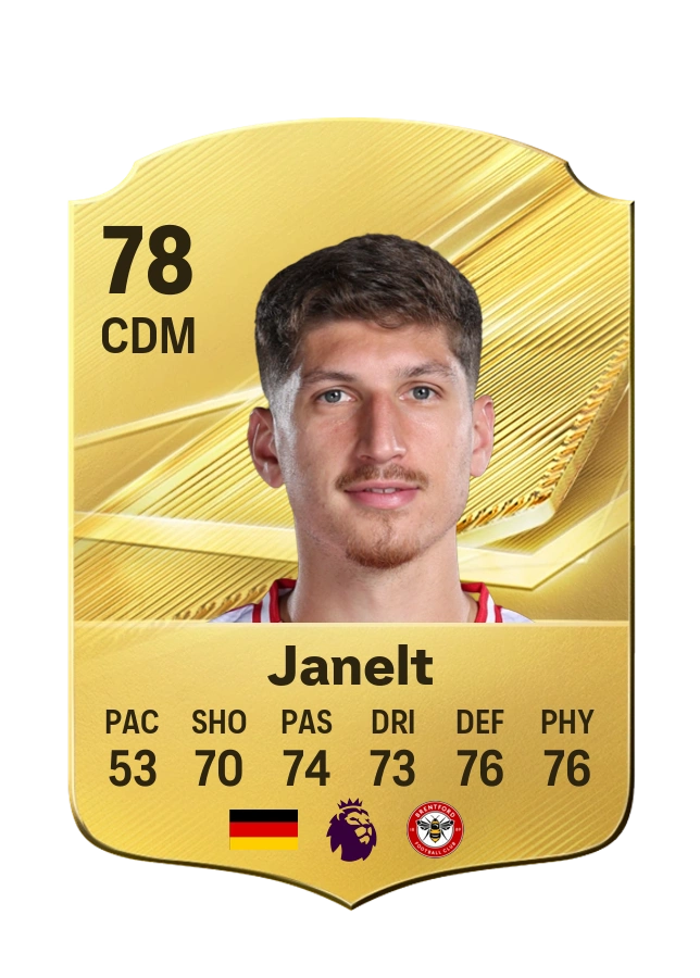 Vitaly Janelt, karta Common, ocena 78