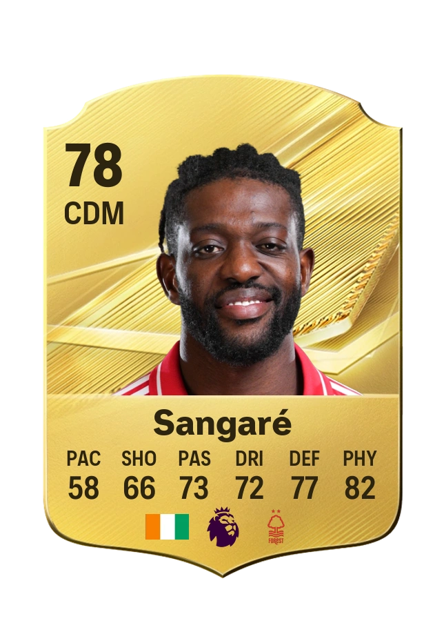 Ibrahim Sangaré, Common kartı, reyting 78
