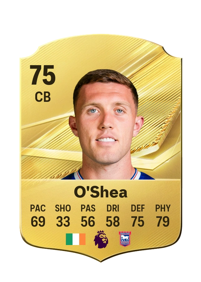 Dara O'Shea, karta Common, ocena 75