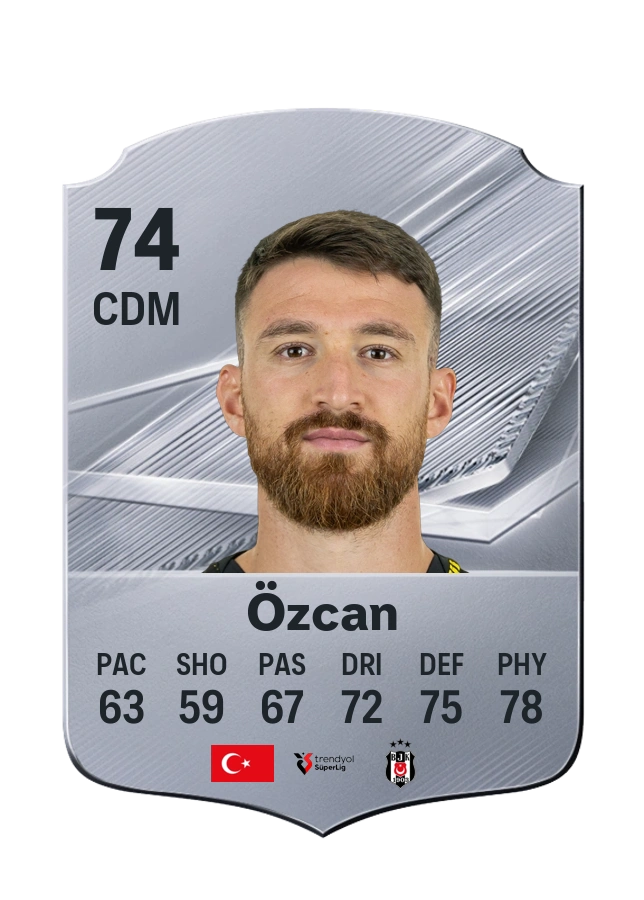Salih Özcan, Common card, rated 74
