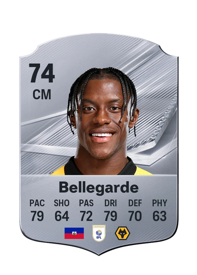 Jean-Ricner Bellegarde, Common card, rated 74