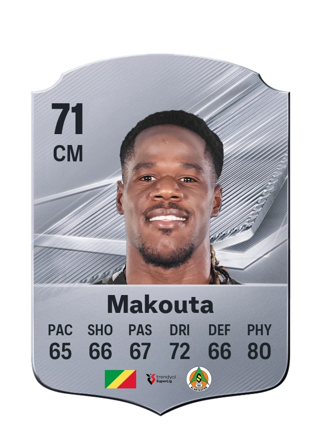 Gaius Makouta, Common kartı, reyting 71
