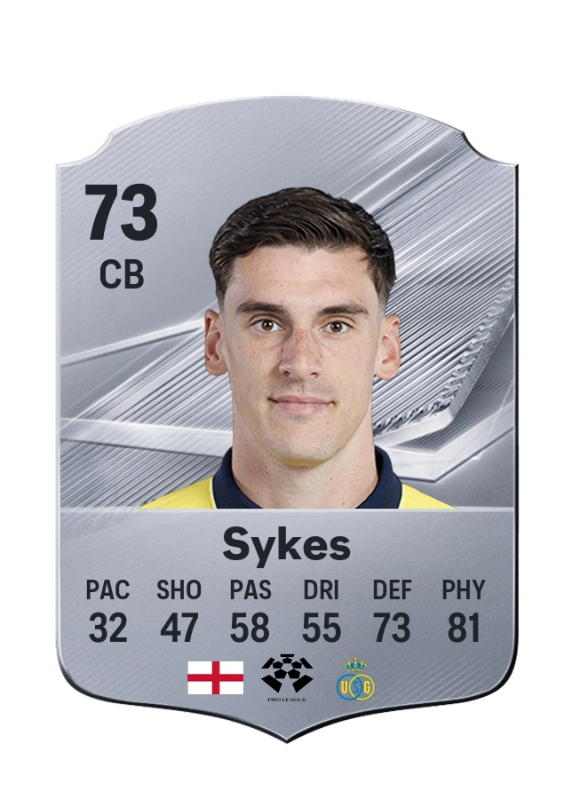Ross Sykes, karta Common, ocena 73