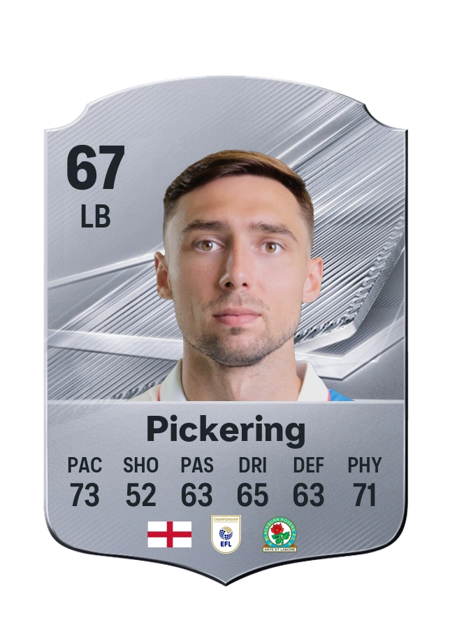 Harry Pickering, Common kartı, reyting 67