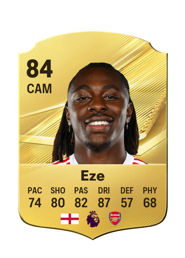 Carta Common di Eberechi Eze, valutazione 84