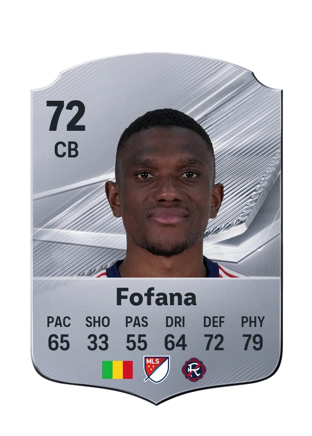 Mamadou Fofana, karta Common, ocena 72
