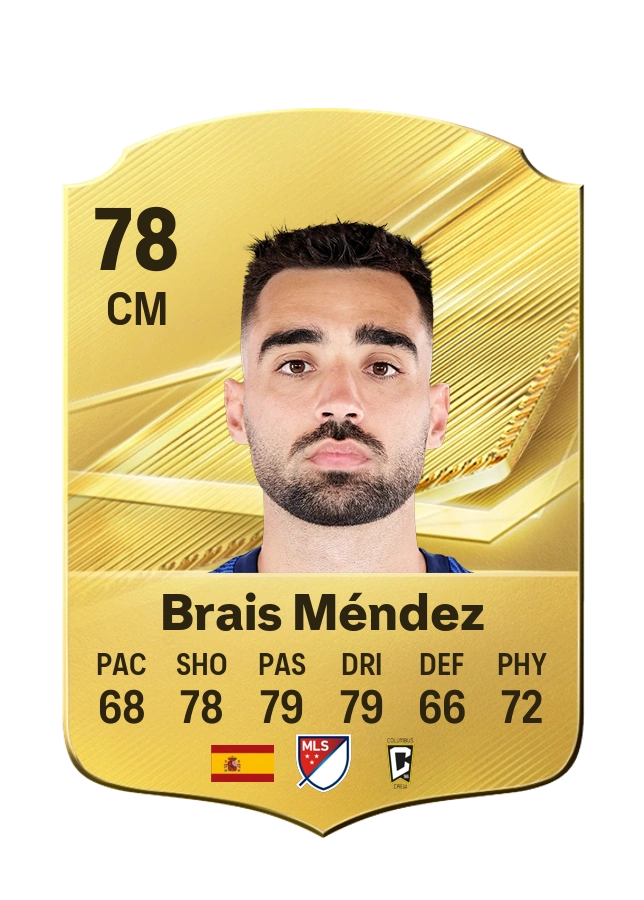Brais Méndez, Common kartı, reyting 78