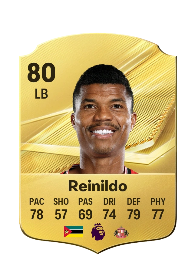 Reinildo, Common card, rated 80
