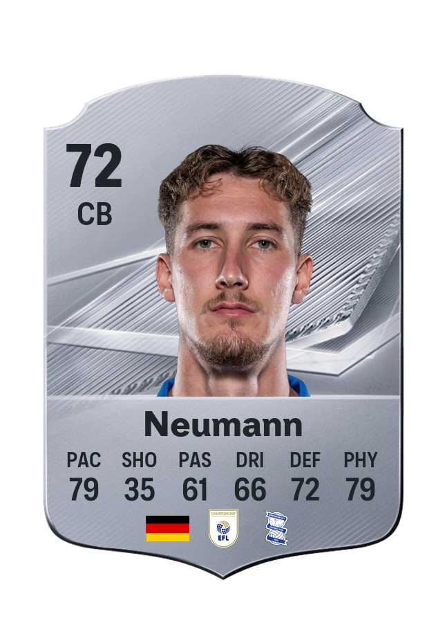 Phil Neumann, Common kartı, reyting 72