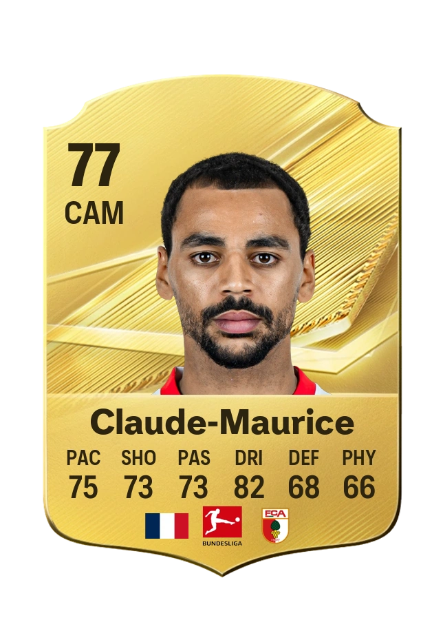 Alexis Claude-Maurice، بطاقة Common، بتقييم 77
