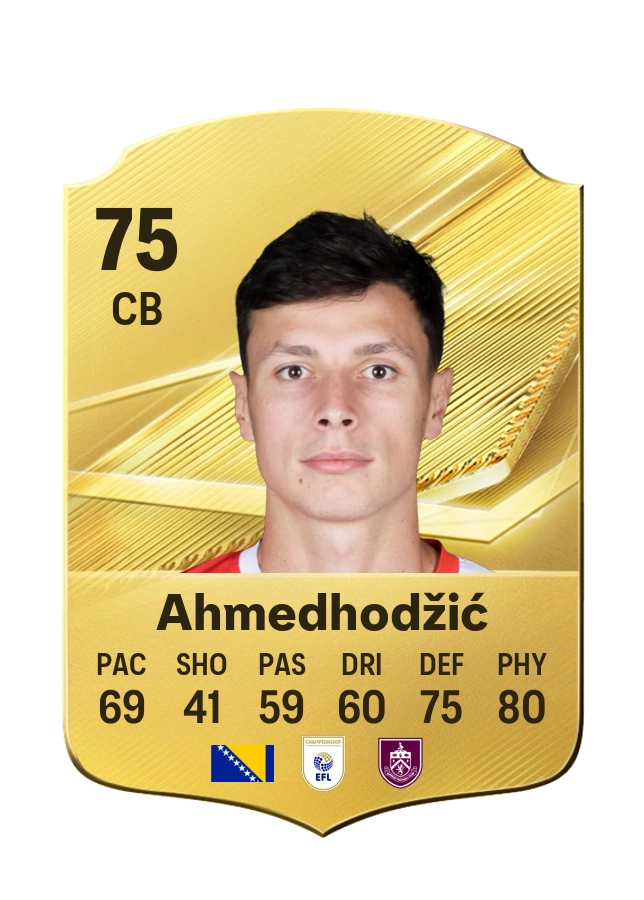 Anel Ahmedhodžić, Common-kaart, rating 75