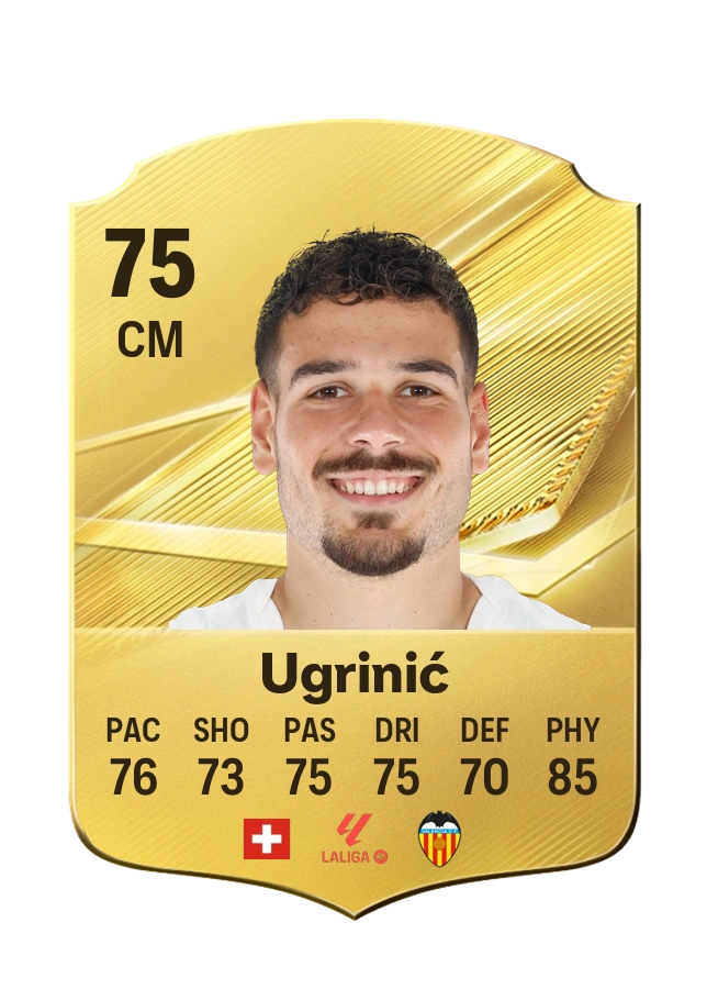 Filip Ugrinić, Common card, rated 75