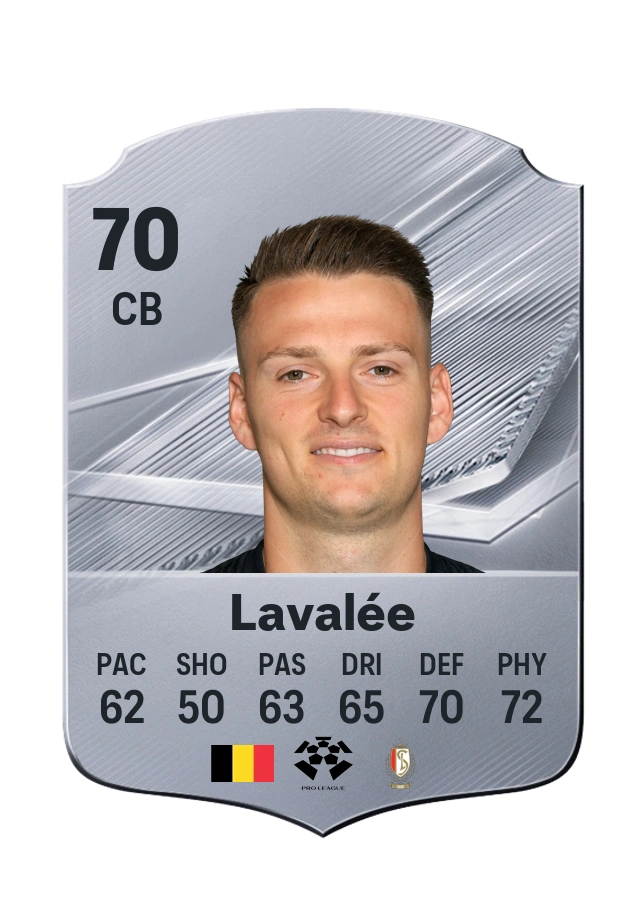 Dimitri Lavalée, Common card, rated 70