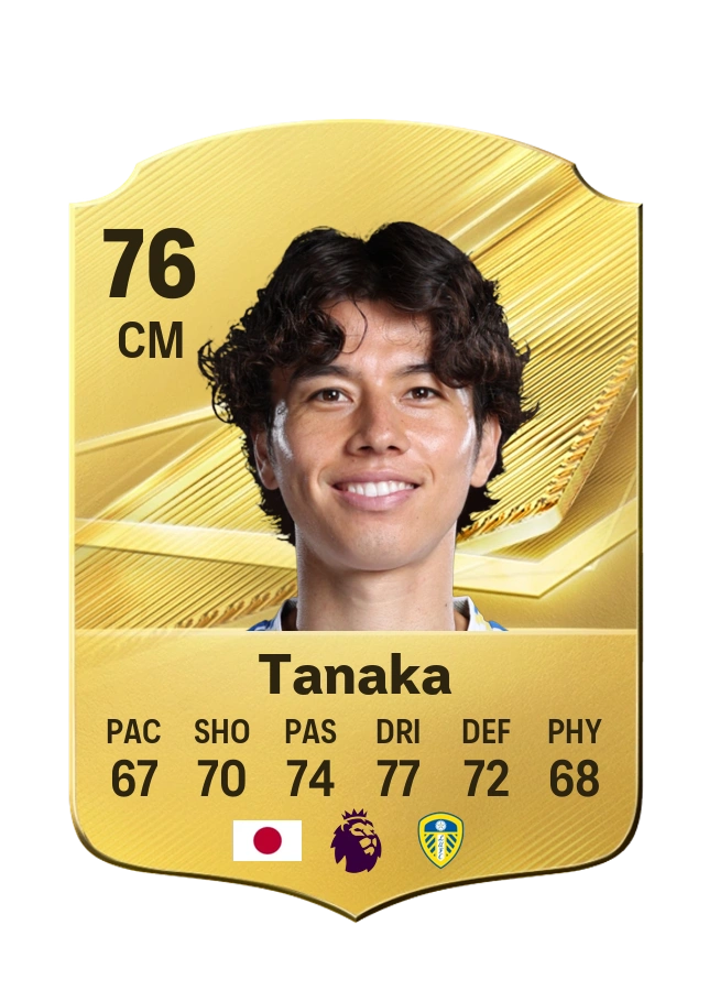 Carta Common di Ao Tanaka, valutazione 76