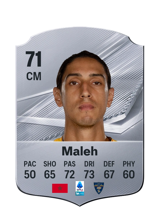 Youssef Maleh, Common-kaart, rating 71