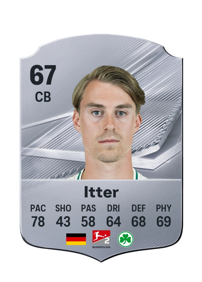 Carta Common di Luca Itter, valutazione 67