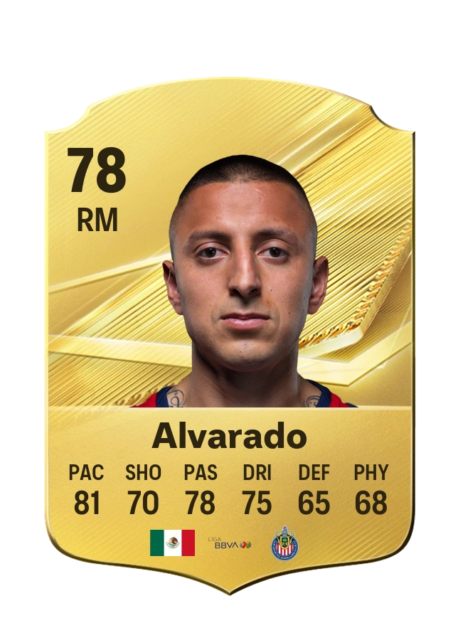 Roberto Alvarado, karta Common, ocena 78