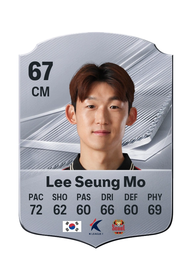 Lee Seung Mo, karta Common, ocena 67