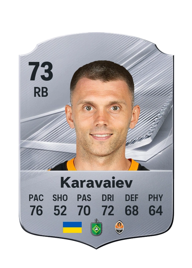 Carta Common di Oleksandr Karavaiev, valutazione 73