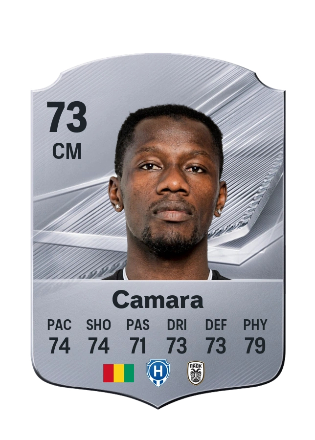 Mady Camara, Common card, rated 73