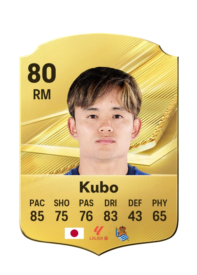 Carte Common de Takefusa Kubo, note 80