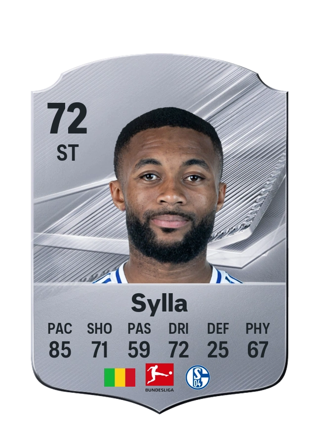 Moussa Sylla, Common card, rated 72