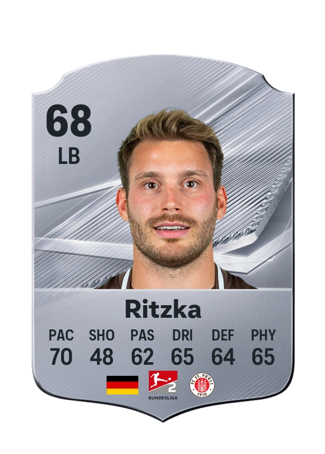 Lars Ritzka, Common kartı, reyting 68