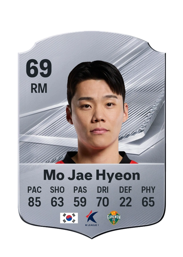 Common-Karte von Mo Jae Hyeon, Wertung 69