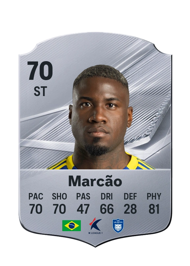 Marcão, karta Common, ocena 70