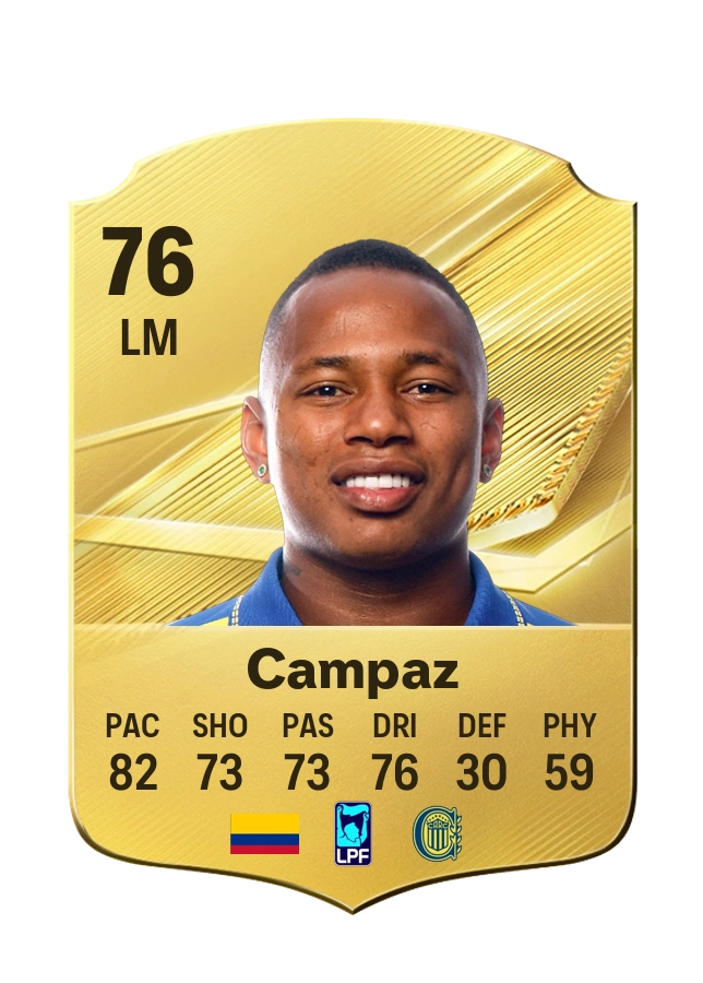 Jaminton Campaz, Common card, rated 76