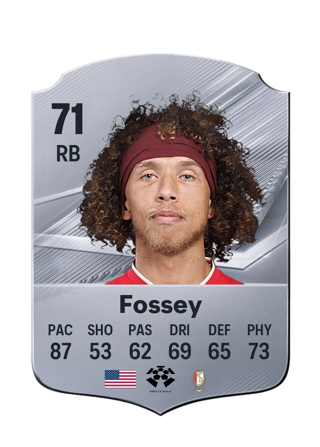 Marlon Fossey, Common-kaart, rating 71