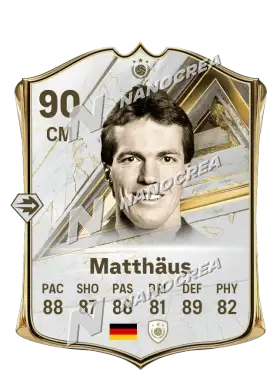 Lothar Matthäus, Base Icon kartı, reyting 90