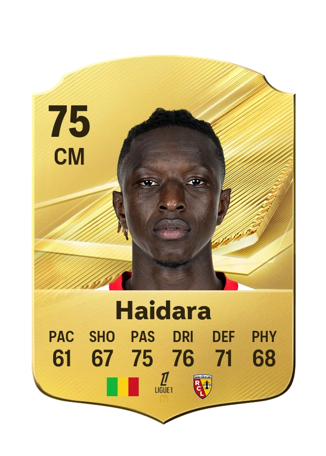 Carte Common de Amadou Haidara, note 75