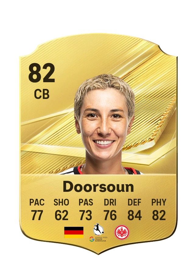 Carta Common de Sara Doorsoun, valoración 82