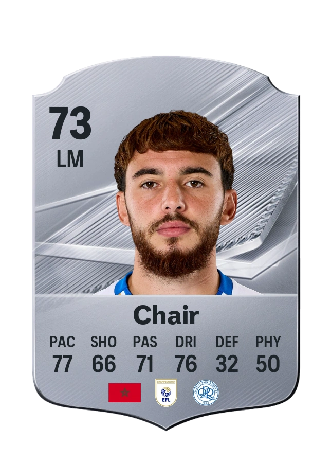 Ilias Chair، بطاقة Common، بتقييم 73