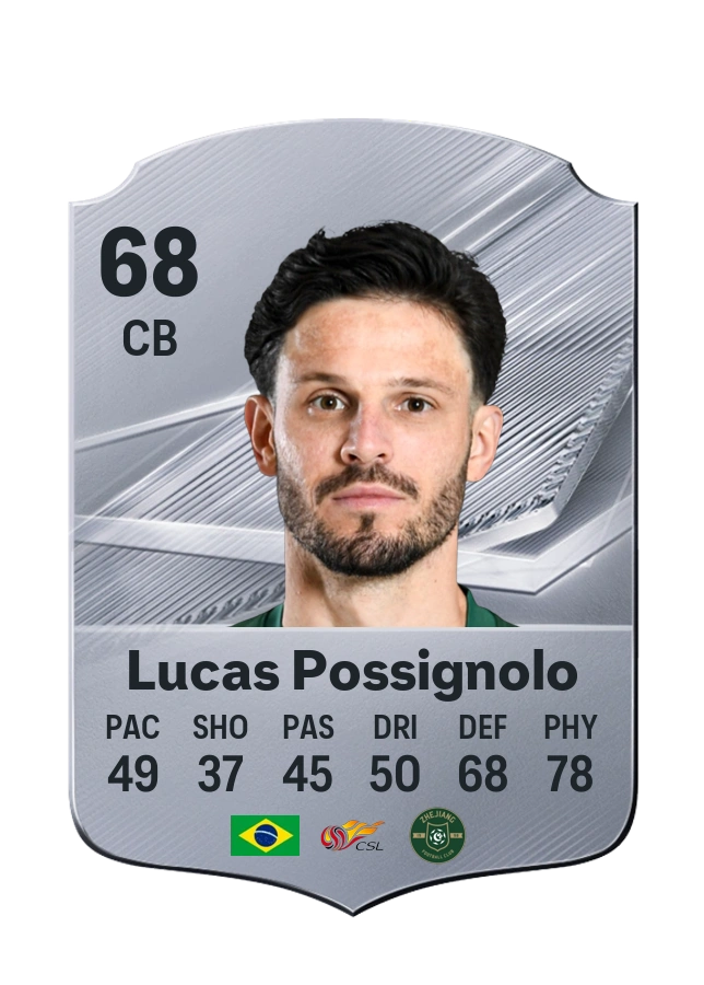 Carta Common de Lucas Possignolo, overall 68
