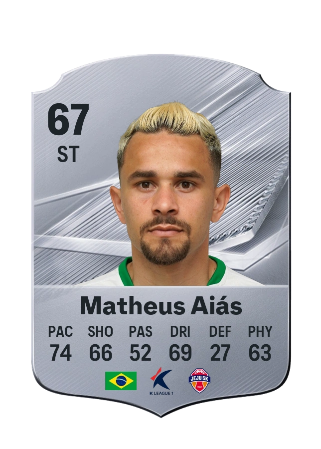 Matheus Aiás, Common card, rated 67