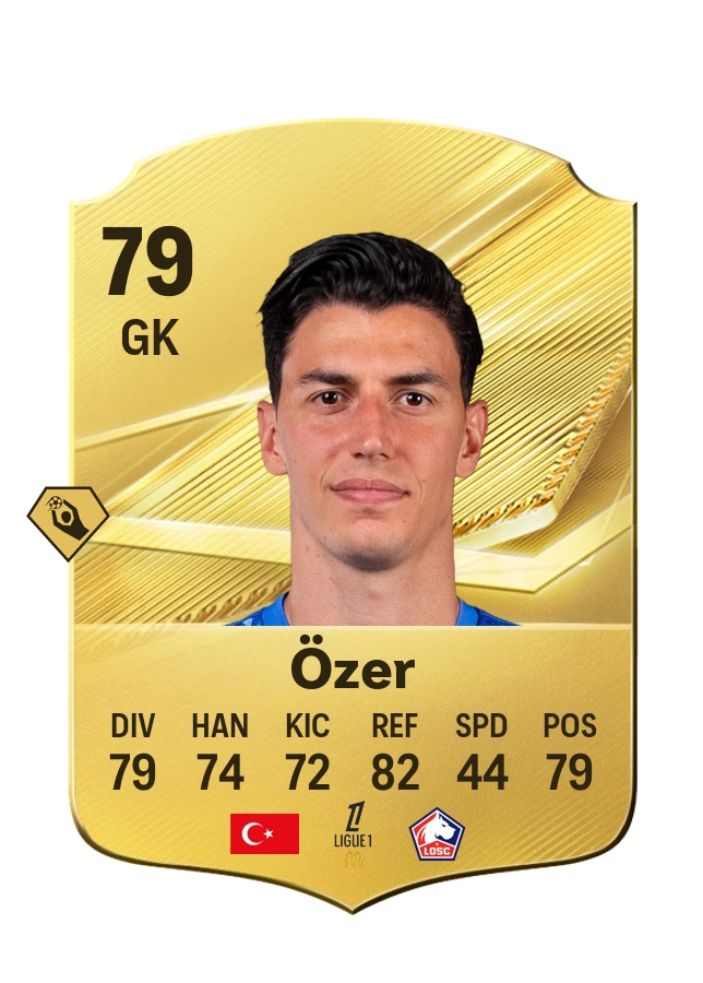 Berke Özer, Common card, rated 79
