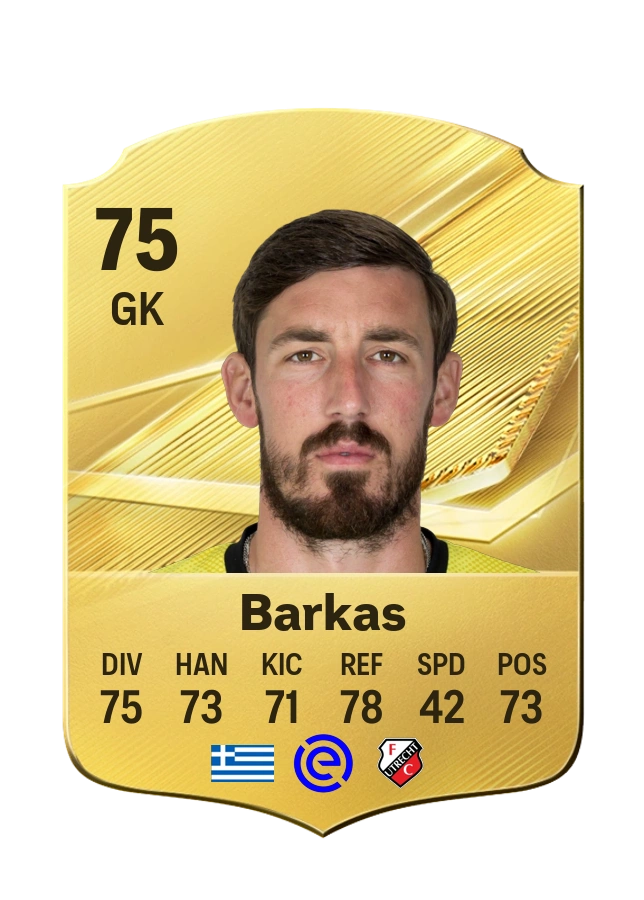 Carta Common di Vasilios Barkas, valutazione 75