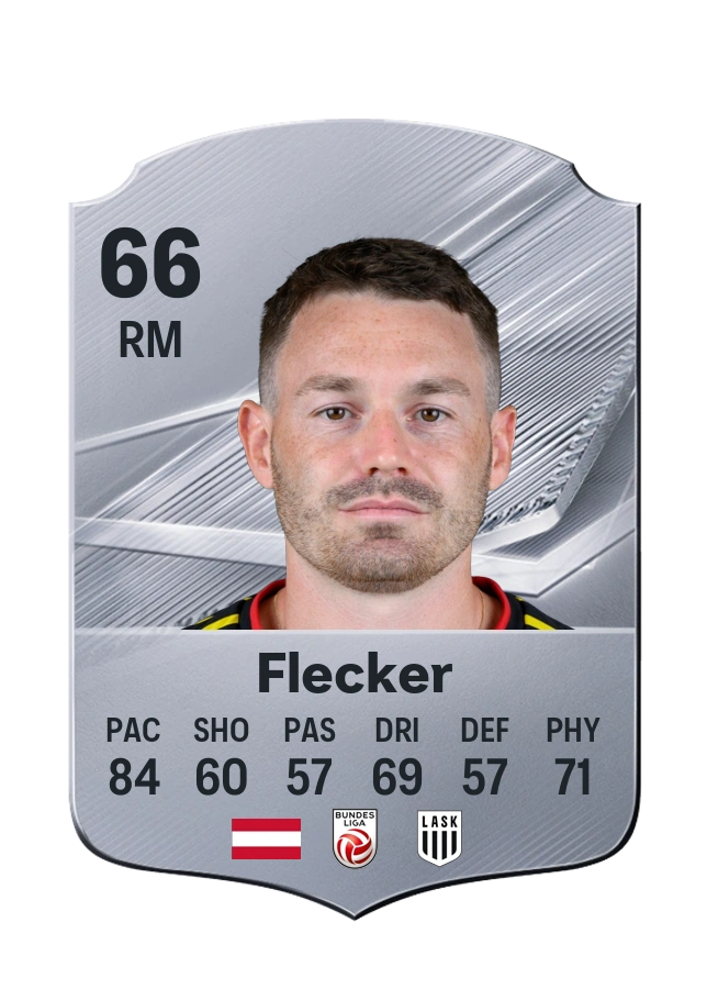 Florian Flecker، بطاقة Common، بتقييم 66