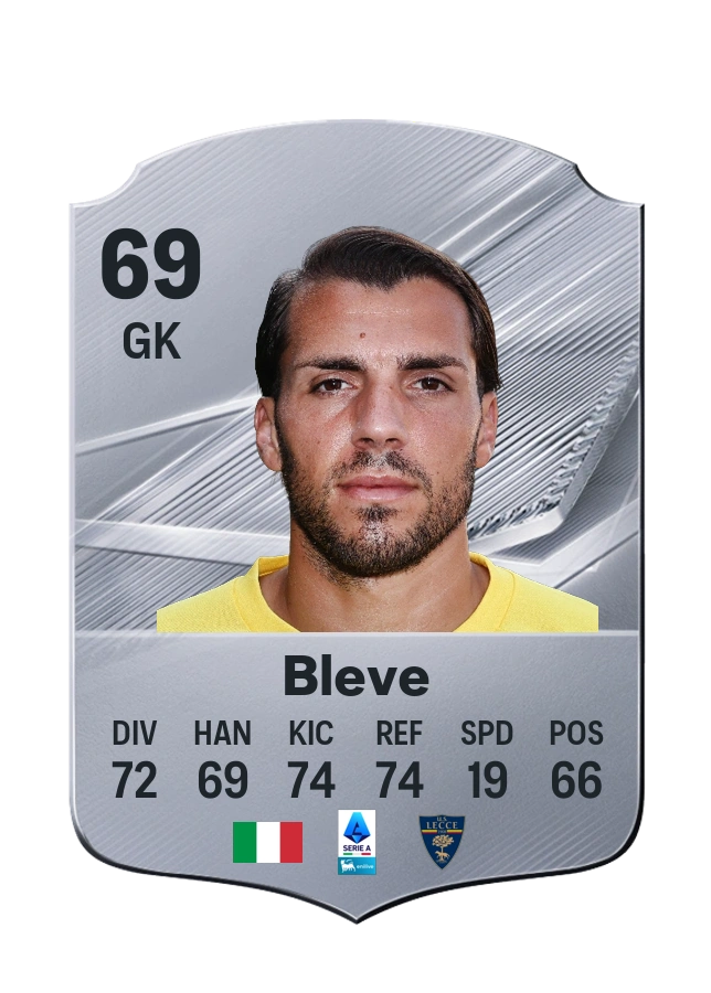 Carta Common di Marco Bleve, valutazione 69