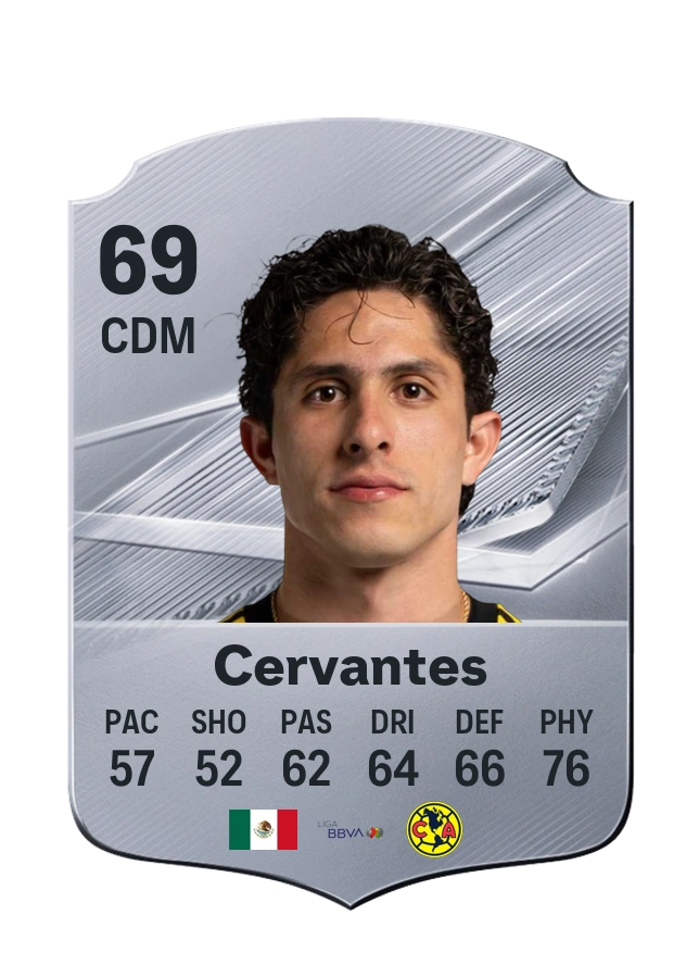 Alan Cervantes, Common-kaart, rating 69