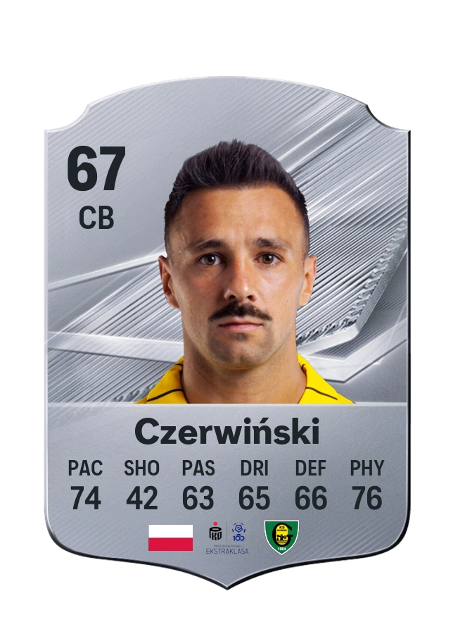 Alan Czerwiński, Common kartı, reyting 67