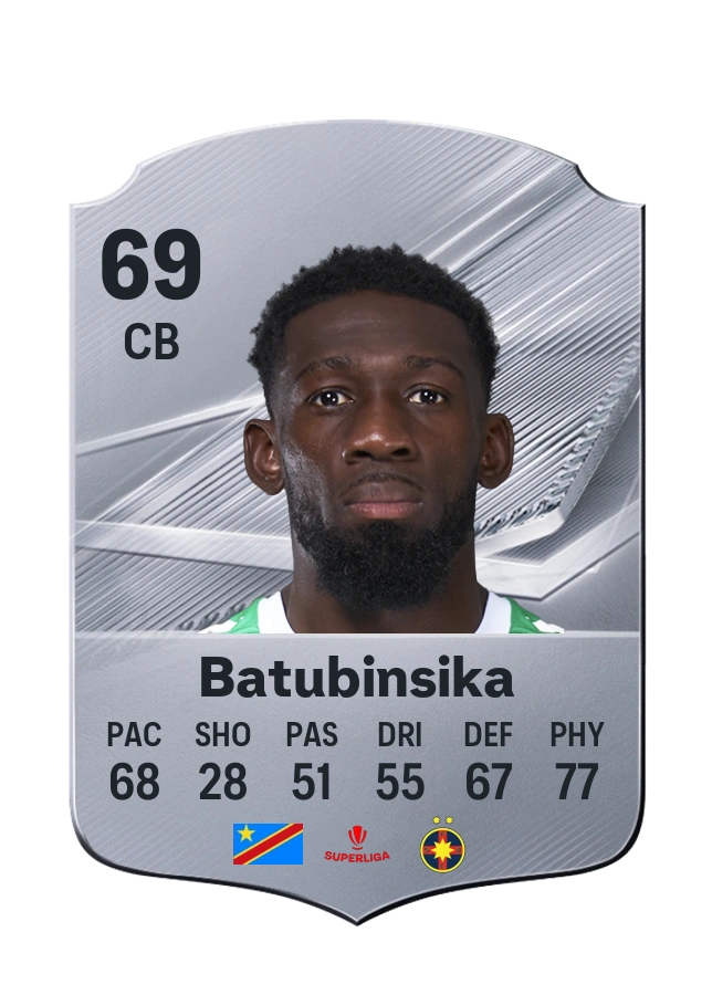 Dylan Batubinsika, Common kartı, reyting 69