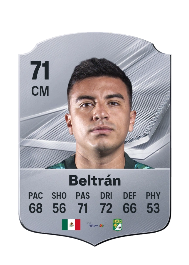 Fernando Beltrán, karta Common, ocena 71