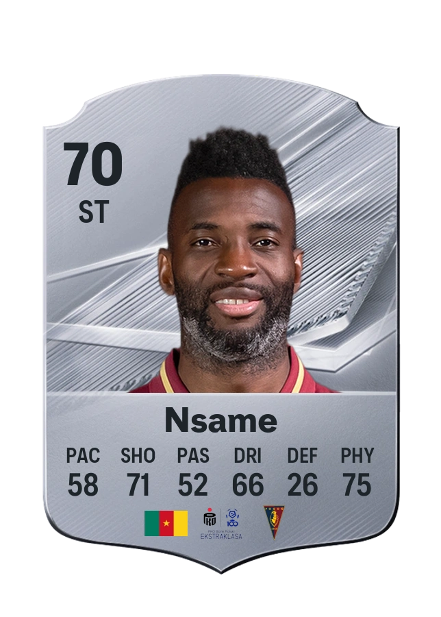 Jean-Pierre Nsame, Common card, rated 70