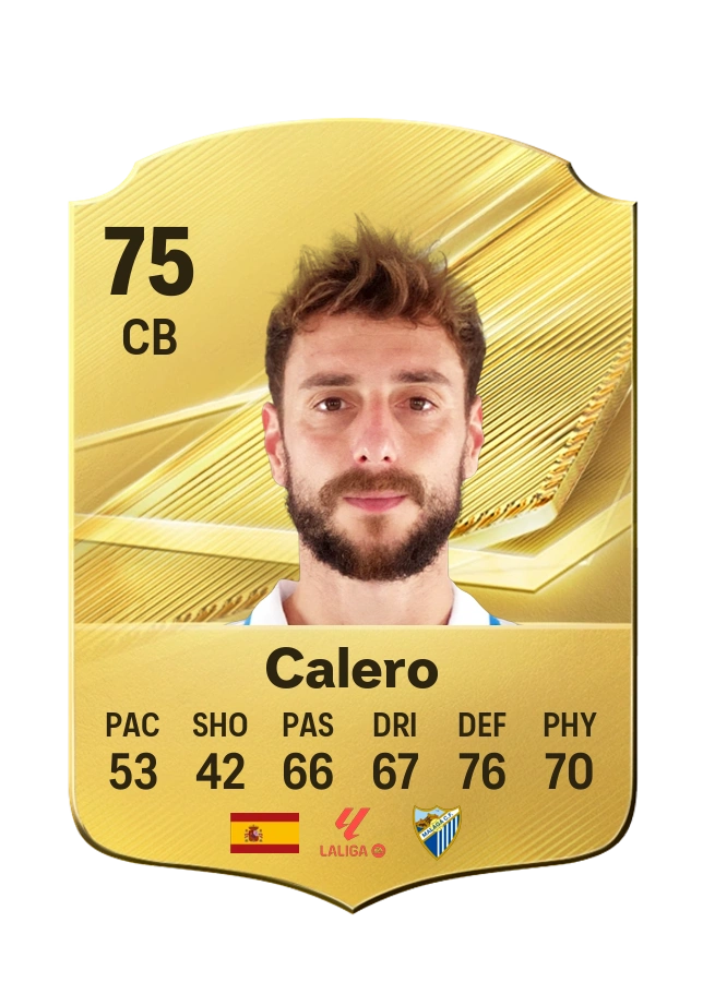 Calero, karta Common, ocena 75