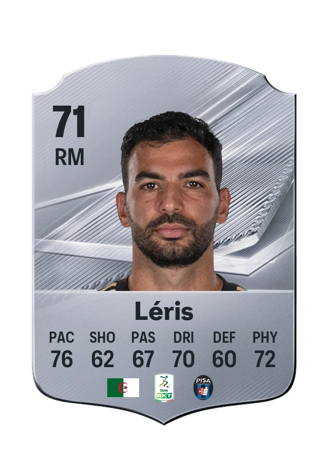 Carte Common de Mehdi Léris, note 71