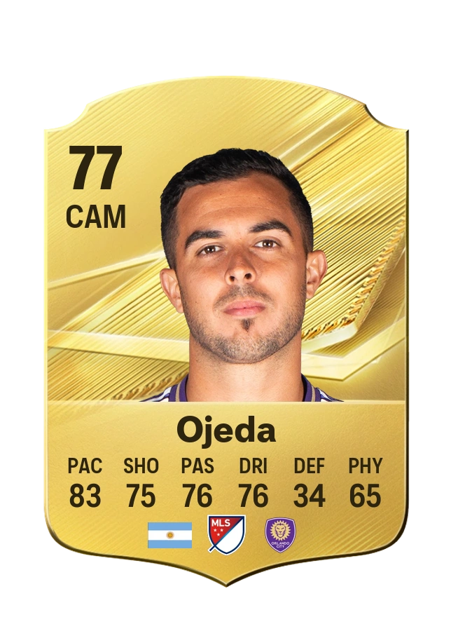 Martín Ojeda, Common card, rated 77