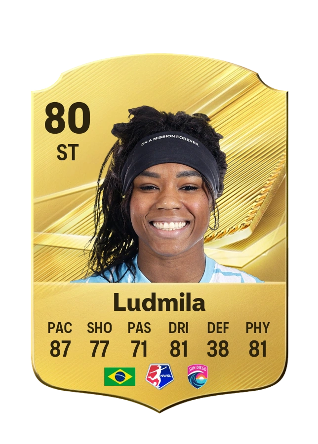 Carta Common di Ludmila, valutazione 80